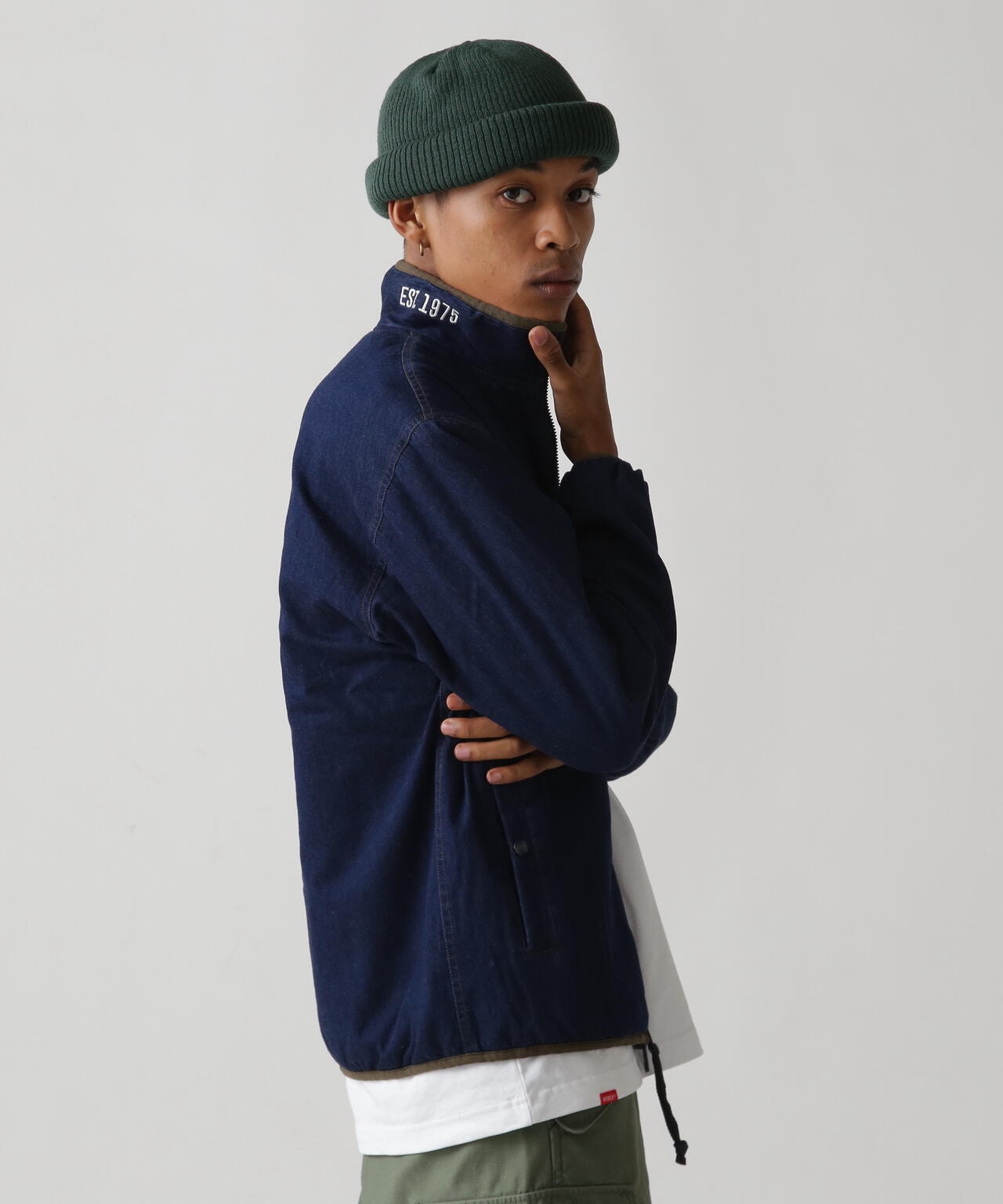 WEB&DEPOT限定》DENIM STAND BLOUSON / デニム スタンド ブルゾン