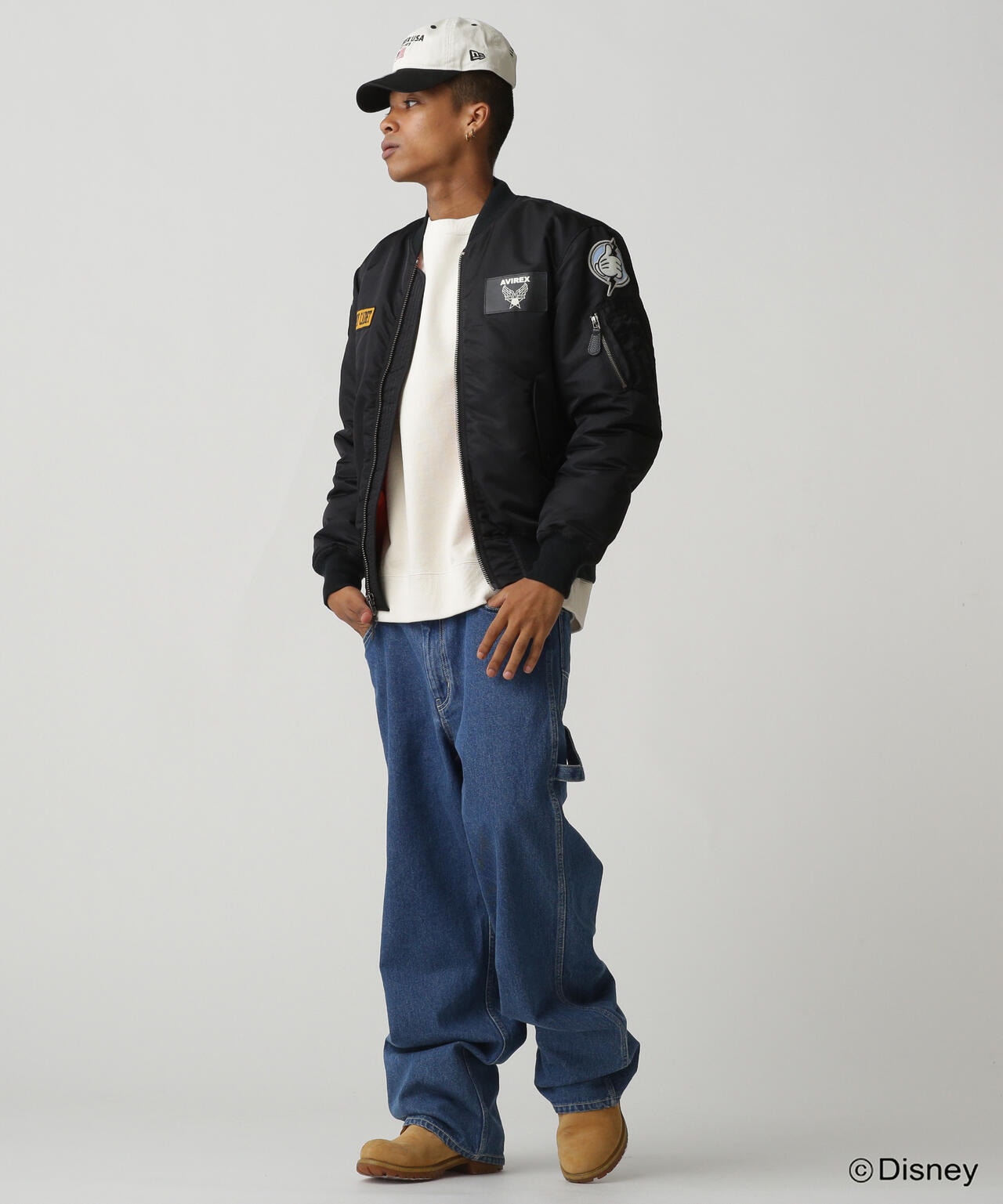 Disney Collection》FLIGHT JACKET MICKEY | AVIREX ( アヴィレックス