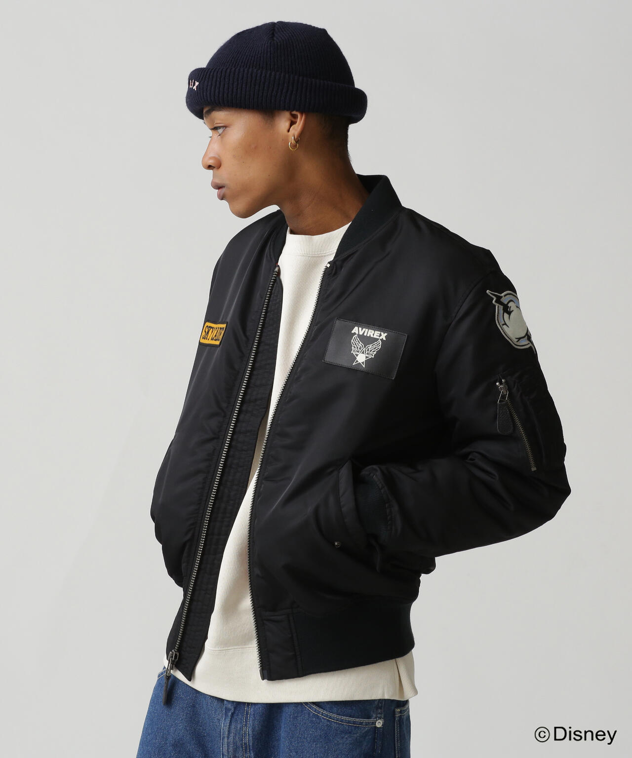 Disney Collection》FLIGHT JACKET DONALD DUCK | AVIREX