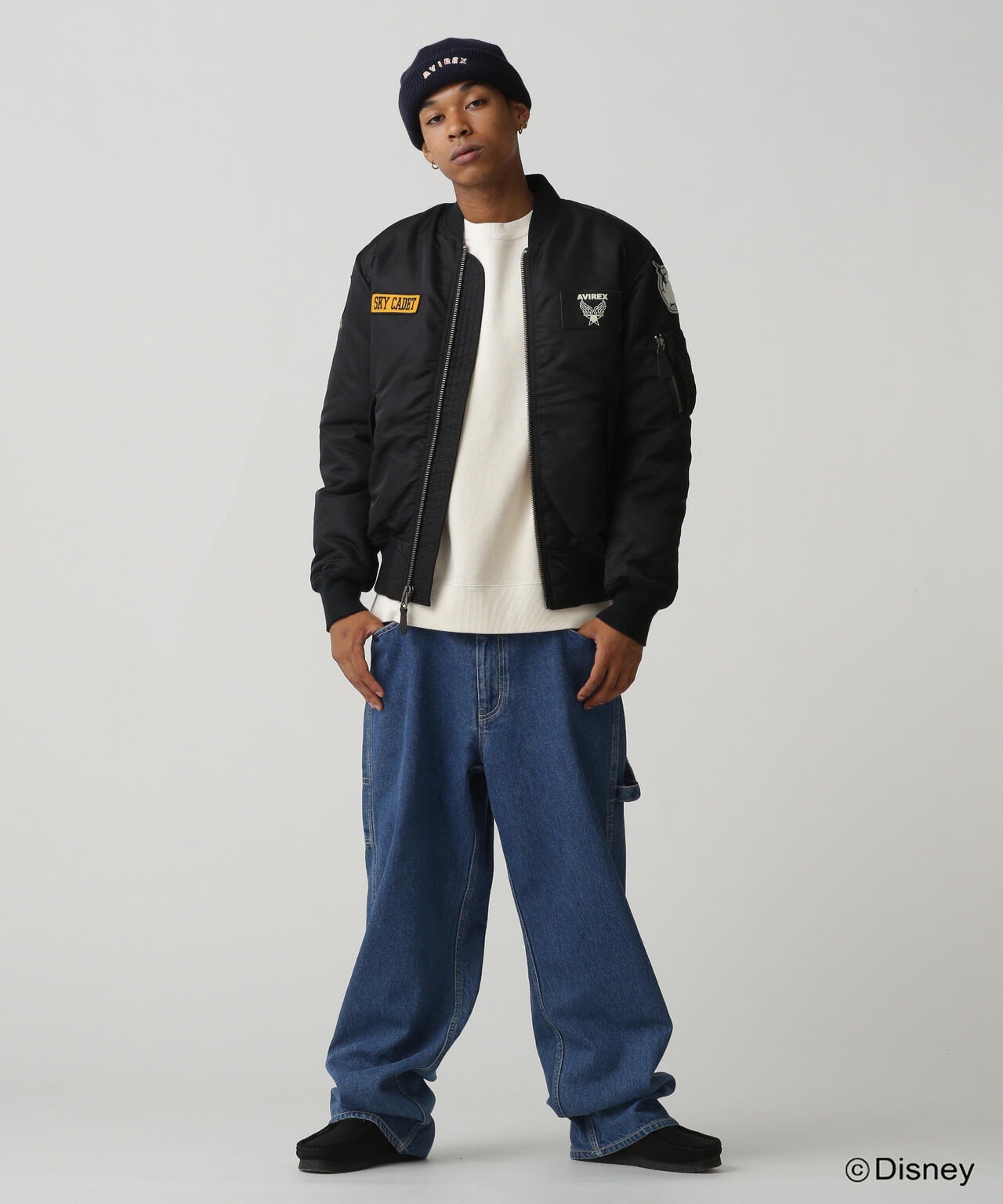 Disney Collection》FLIGHT JACKET DONALD DUCK | AVIREX