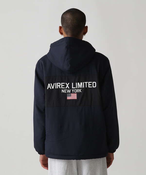 《WEB&DEPOT限定》HOODED COACH JACKET / フード コーチ ジャケット/ AVIREX / アヴィレックス