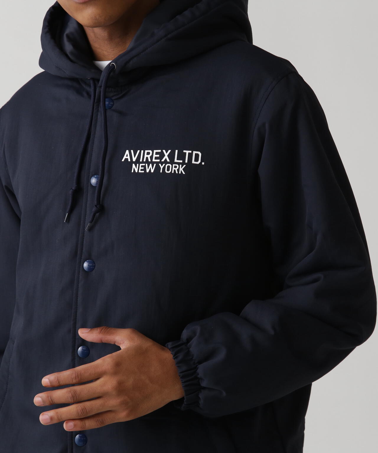 WEBu0026DEPOT限定》HOODED COACH JACKET / フード コーチ ジャケット/ AVIREX / アヴィレックス | AVIREX  ( アヴィレックス ) | US ONLINE STORE（US オンラインストア）