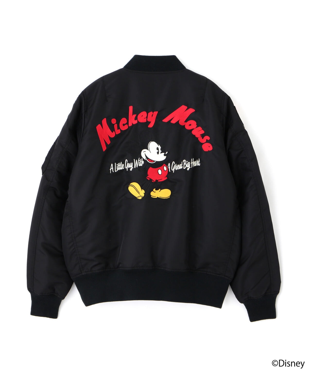 Disney Collection》L-FLIGHT JACKET MICKEY / MA-1 | AVIREX 