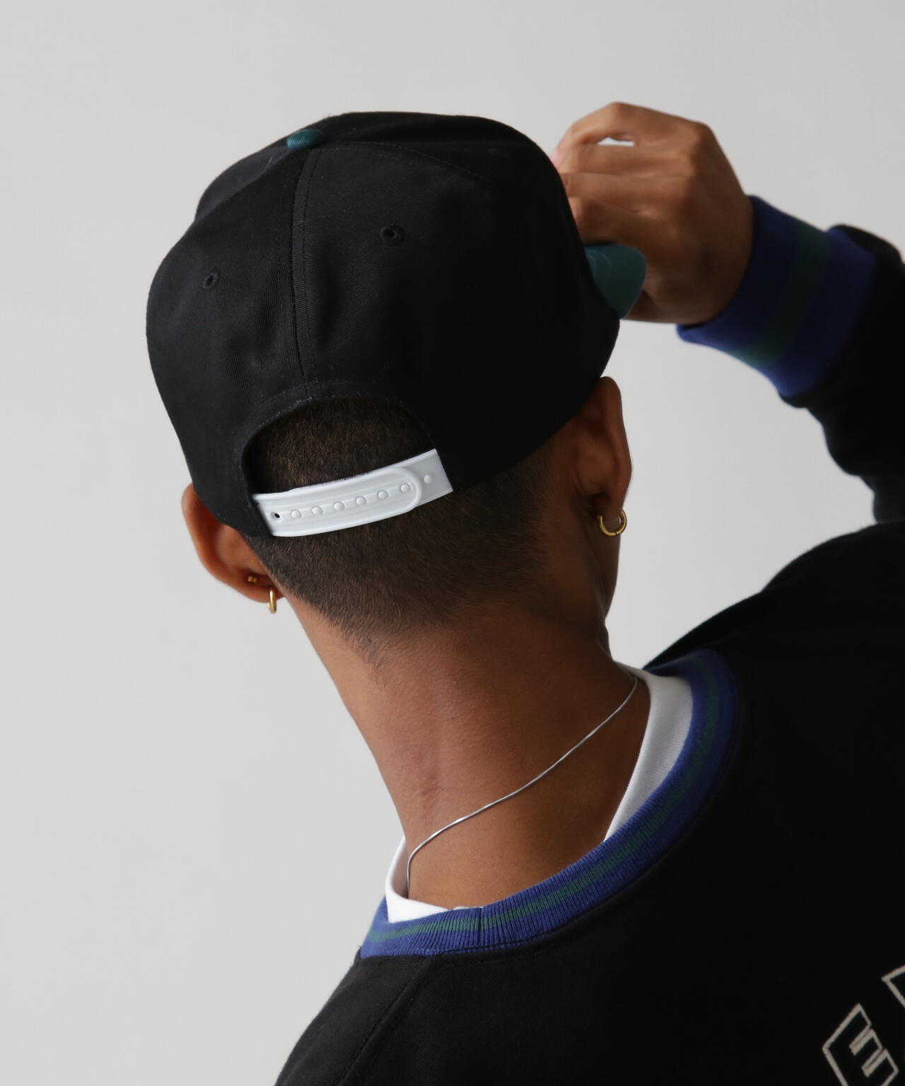 AVIREX × EXPANSION》 FLAT VISOR CAP BLACK / フラット バイザー