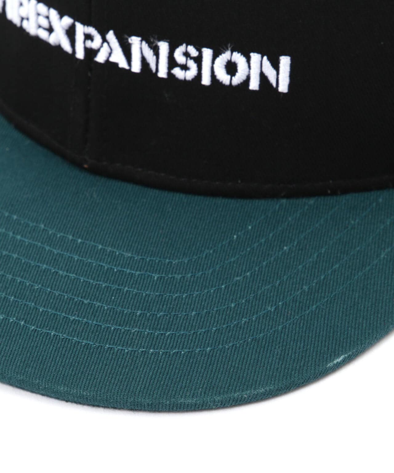 AVIREX × EXPANSION》 FLAT VISOR CAP BLACK / フラット バイザー