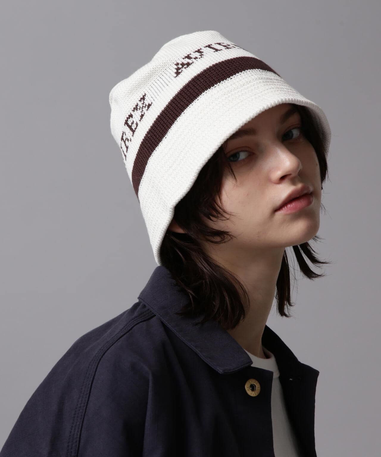 KNIT BUCKET HAT / ニット バケットハット / AVIREX / アヴィレックス