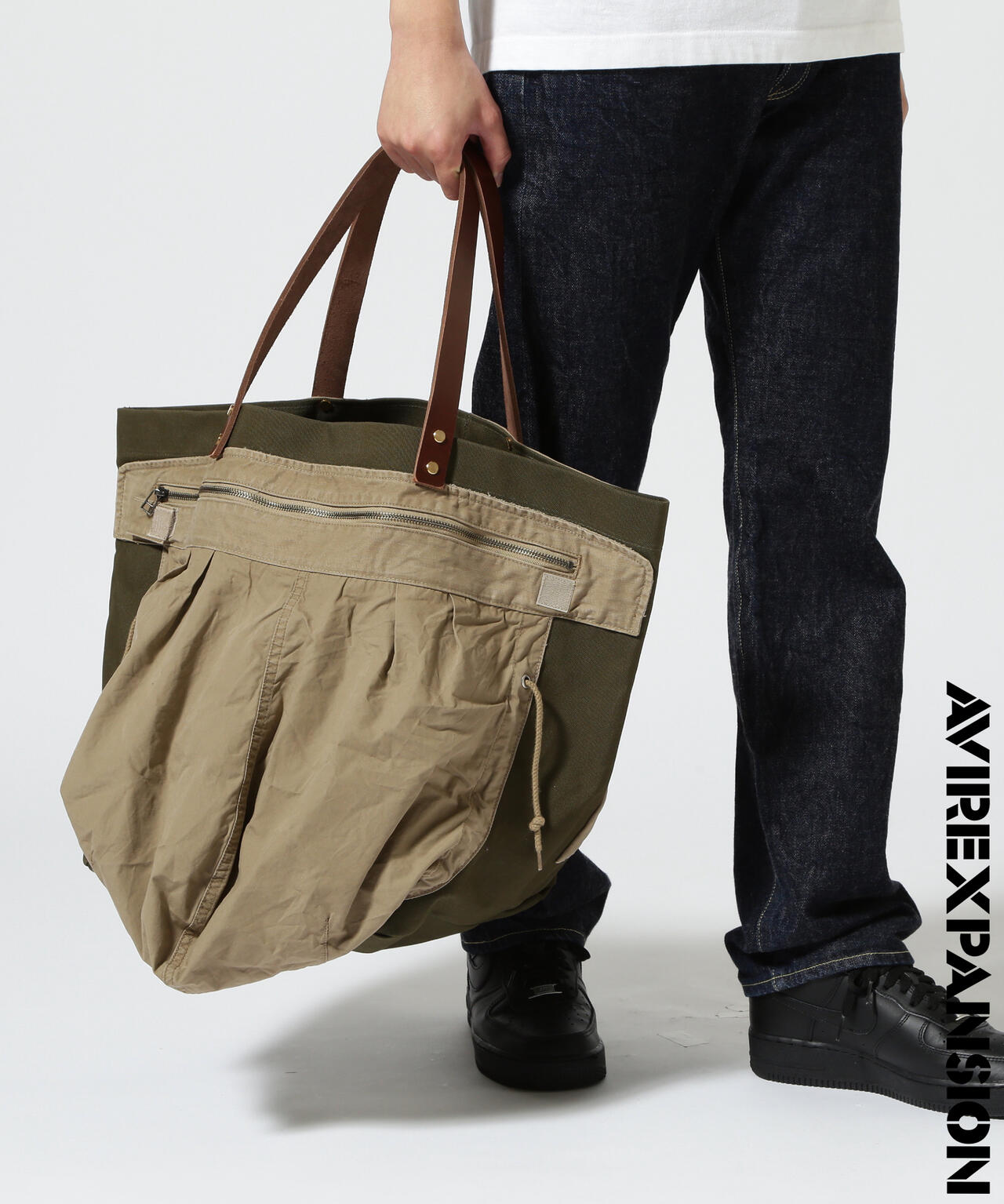 AVIREX × EXPANSION》 FIELD JACKET REMAKE TOTE BAG