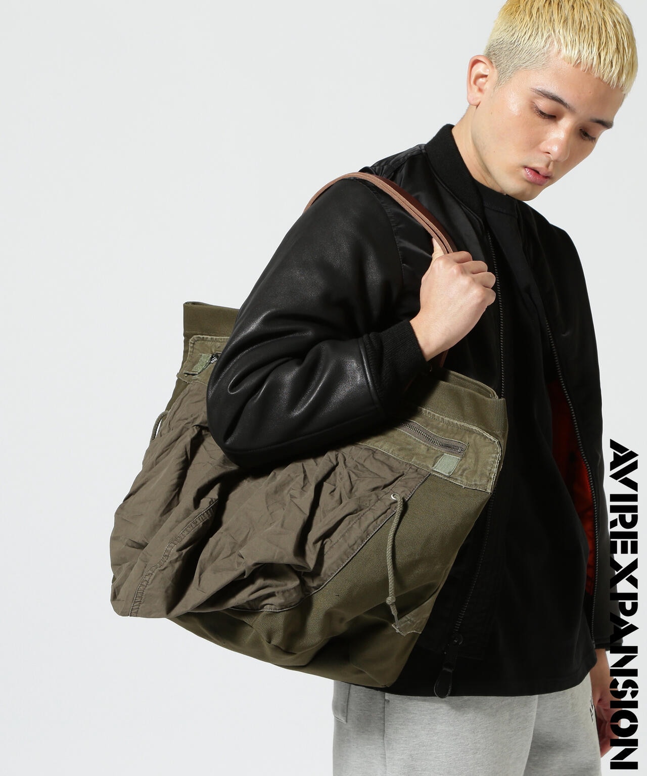 AVIREX × EXPANSION》 FIELD JACKET REMAKE TOTE BAG