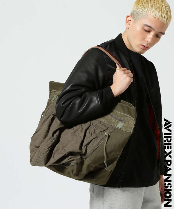 《AVIREX × EXPANSION》 FIELD JACKET REMAKE TOTE BAG / フィールドジャケット リメイク トー