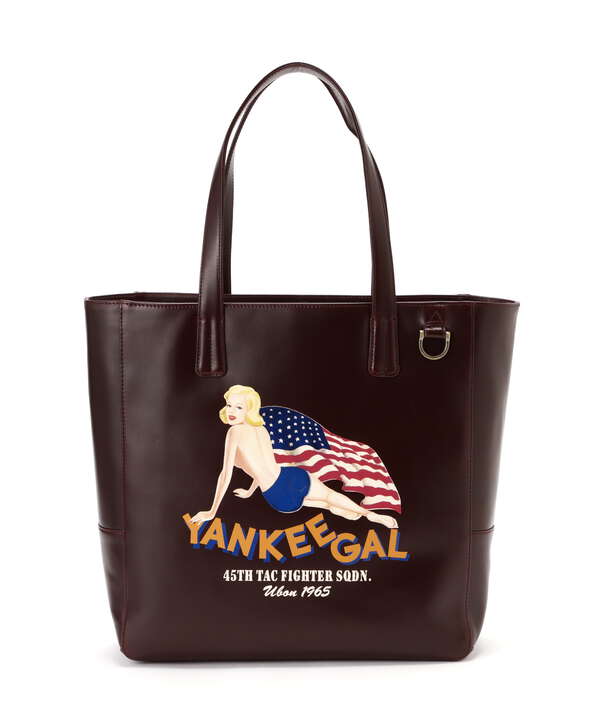 LEATHER TOTE BAG NOSE ART / レザートートバッグ ノーズアート