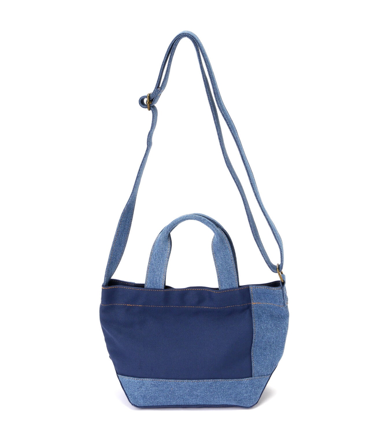 《直営店限定》DENIM COMBI CANVAS MINI TOTE BAG/ デニムコンビ キャンバスミニトートバッグ