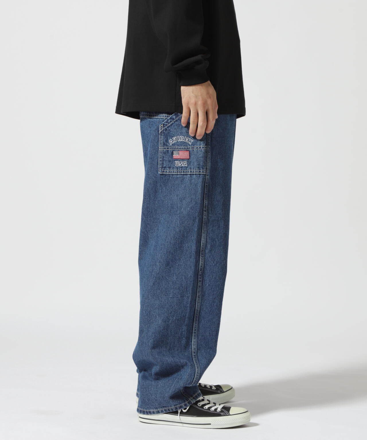 バーシティー ペインター パンツ/VARSITY PAINTER PANTS