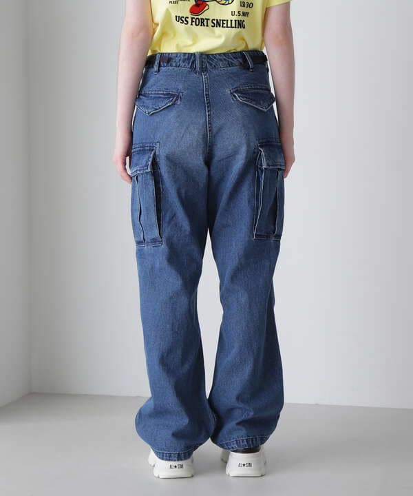 《WEB&DEPOT限定》M-65 FATIGUE DENIM PANTS / M-65 ファティーグ デニム パンツ / AVIREX /