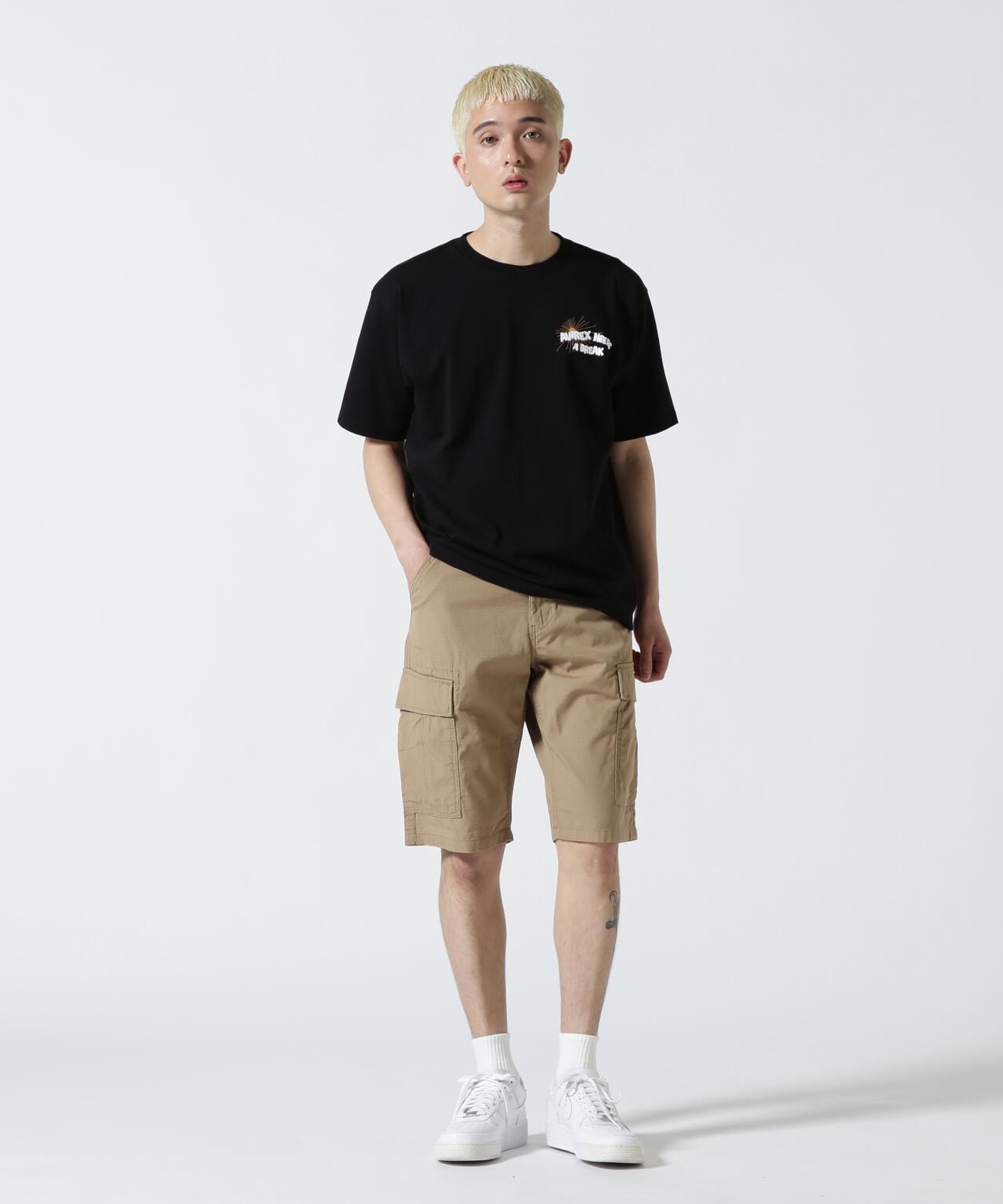 コットン リップストップ ファティーグショーツ / COTTON RIPSTOP FATIGUE SHORT PANT