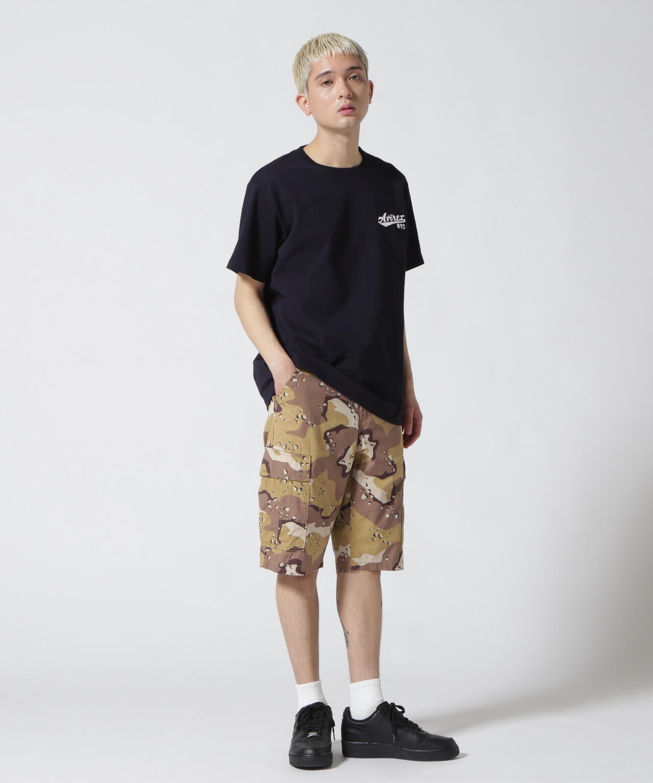 コットン リップストップ ファティーグショーツ / COTTON RIPSTOP FATIGUE SHORT PANT | AVIREX (  アヴィレックス ) | US ONLINE STORE（US オンラインストア）