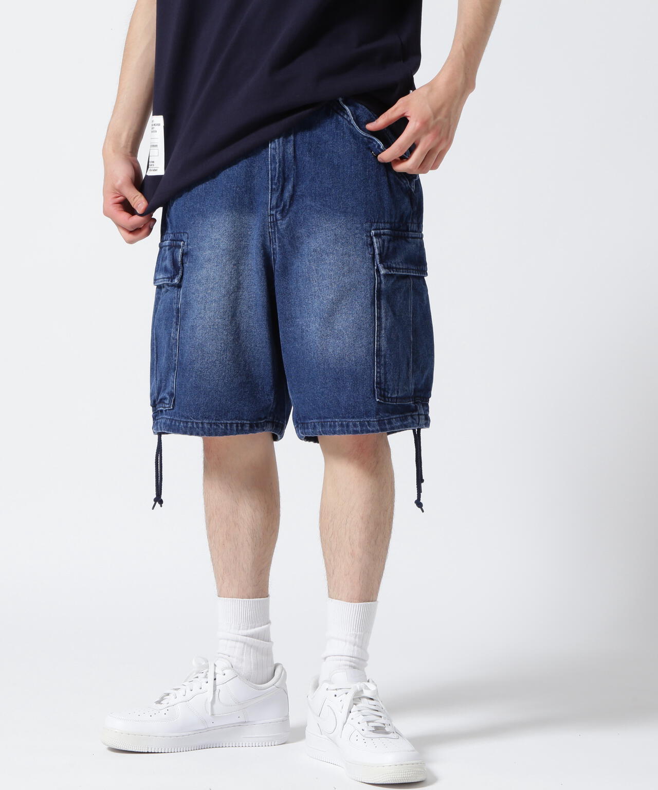 WEBu0026DEPOT限定》M-65 FATIGUE DENIM SHORT PANTS / M-65 ファティーグ デニム ショートパンツ |  AVIREX ( アヴィレックス ) | US ONLINE STORE（US オンラインストア）