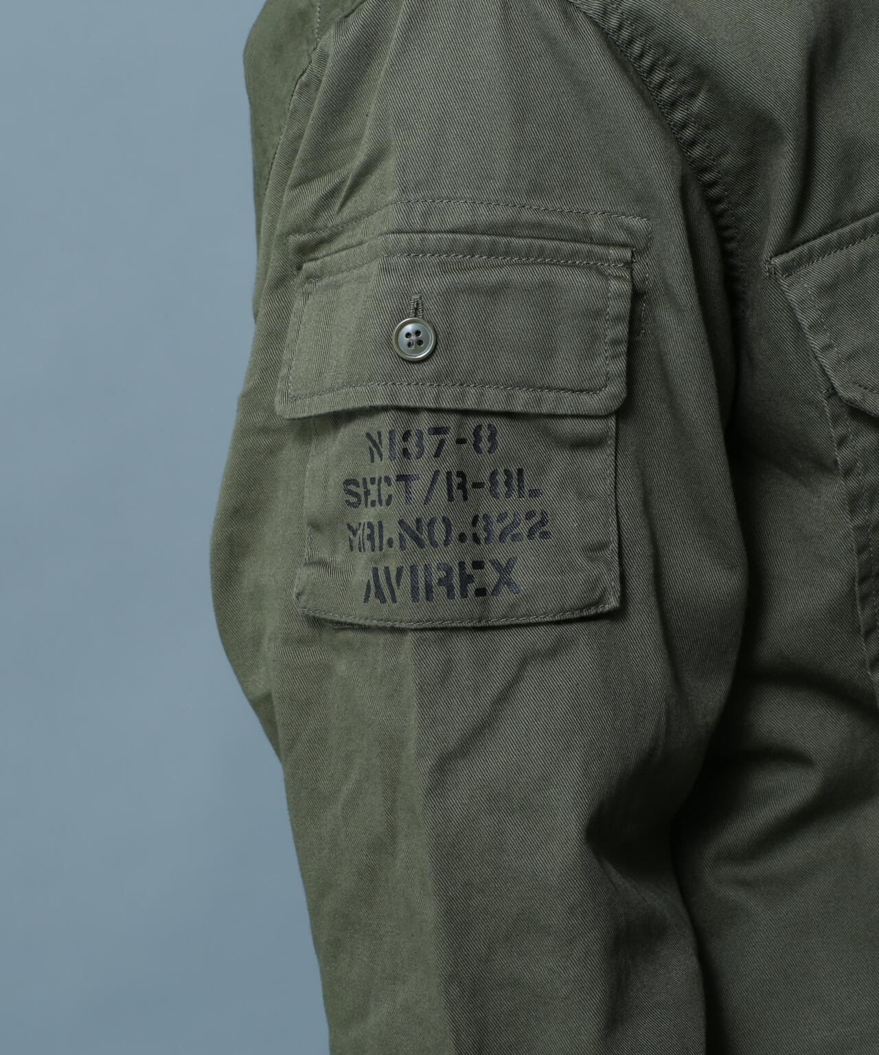 BASIC FATIGUE KHAKI L/S SHIRT/長袖 ファティーグ カーキ シャツ