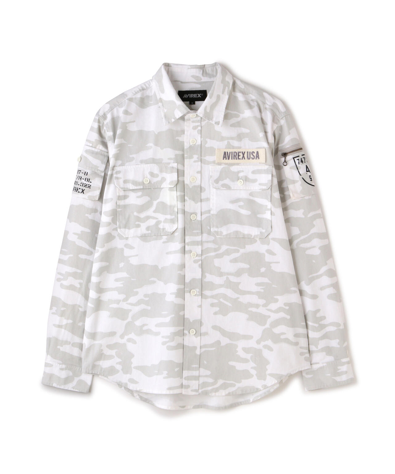 BASIC FATIGUE KHAKI L/S SHIRT/長袖 ファティーグ カーキ シャツ