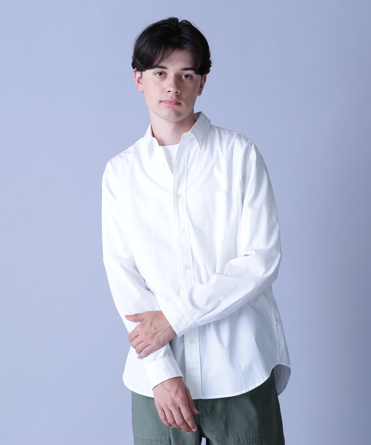 BASIC BROAD L/S SHIRT / ベーシック ブロード 長袖 シャツ / AVIREX