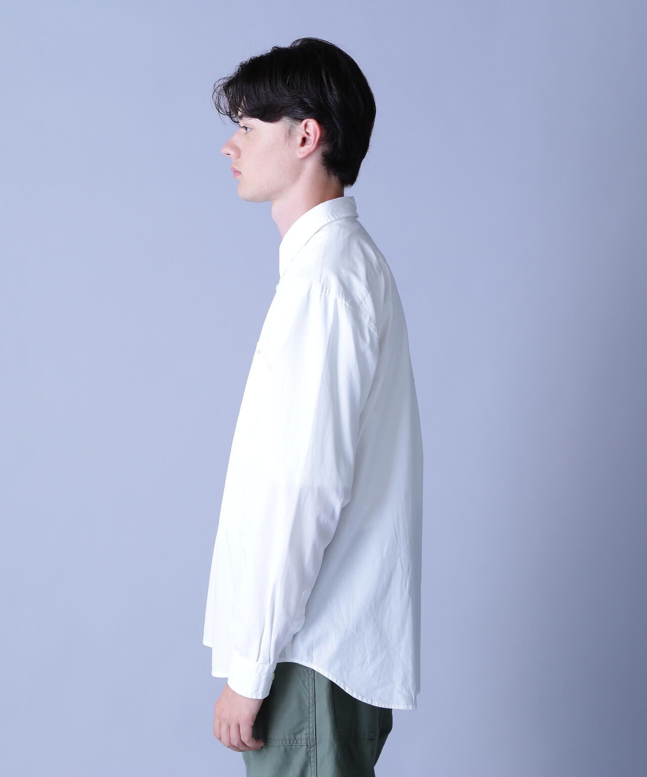 BASIC BROAD L/S SHIRT / ベーシック ブロード 長袖 シャツ