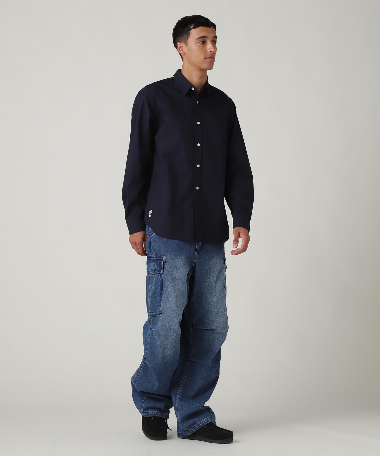 BASIC BROAD L/S SHIRT / ベーシック ブロード 長袖 シャツ | AVIREX