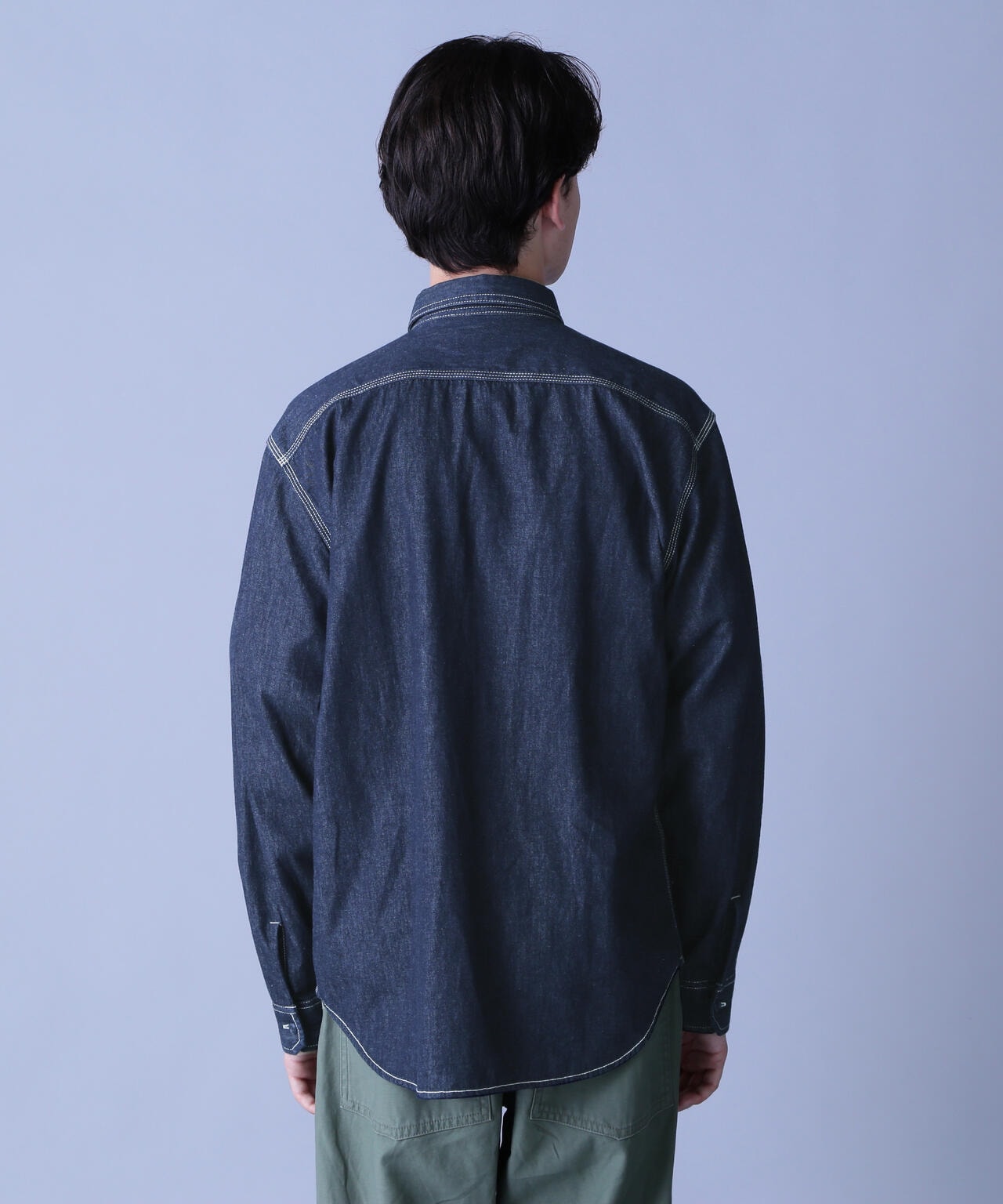 BASIC LIGHT DENIM L/S SHIRT / ベーシック ライト デニム 長袖 シャツ