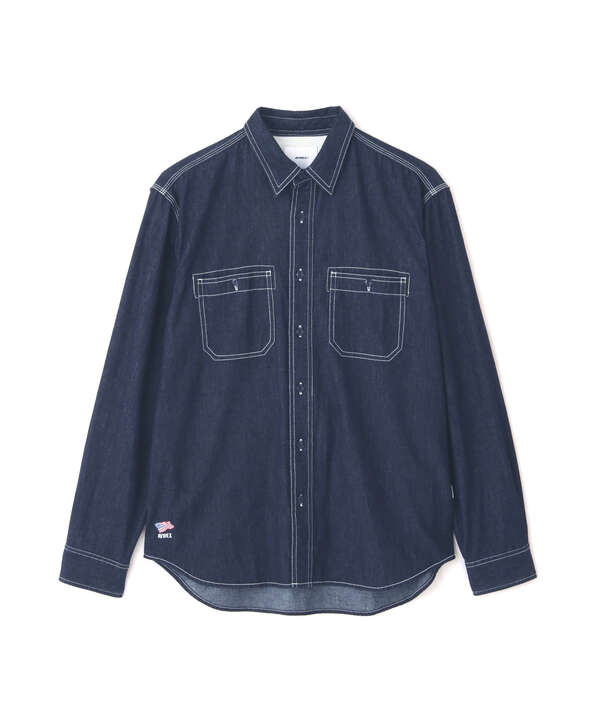 BASIC LIGHT DENIM L/S SHIRT / ベーシック ライト デニム 長袖 シャツ