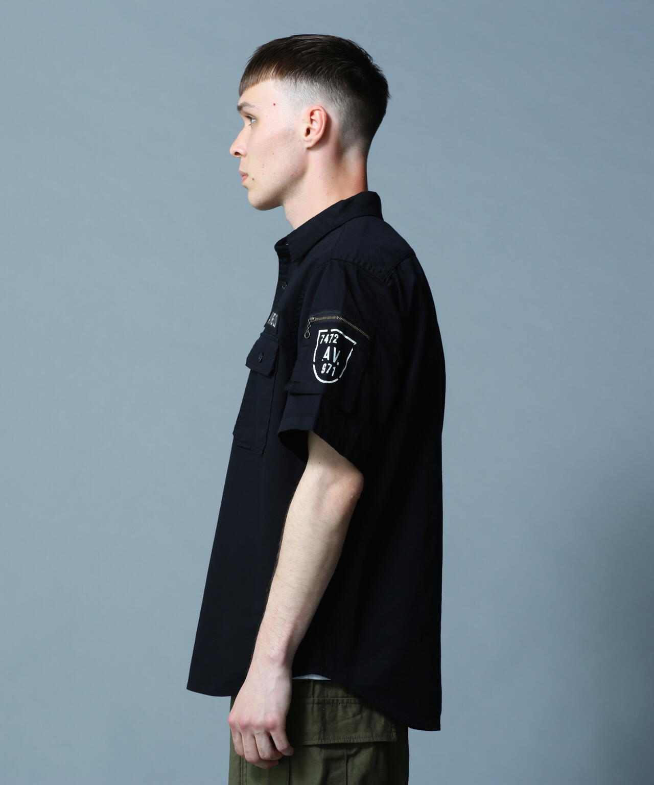 BASIC FATIGUE SHORT SLEEVE SHIRT / ベーシック ファティーグ 半袖 シャツ