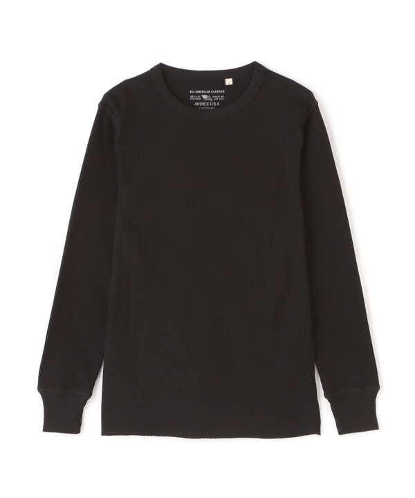 《DAILY/デイリー》THERMAL L/S CREW NECK T-SHIRT/サーマル 長袖 クルーネック Tシャツ 