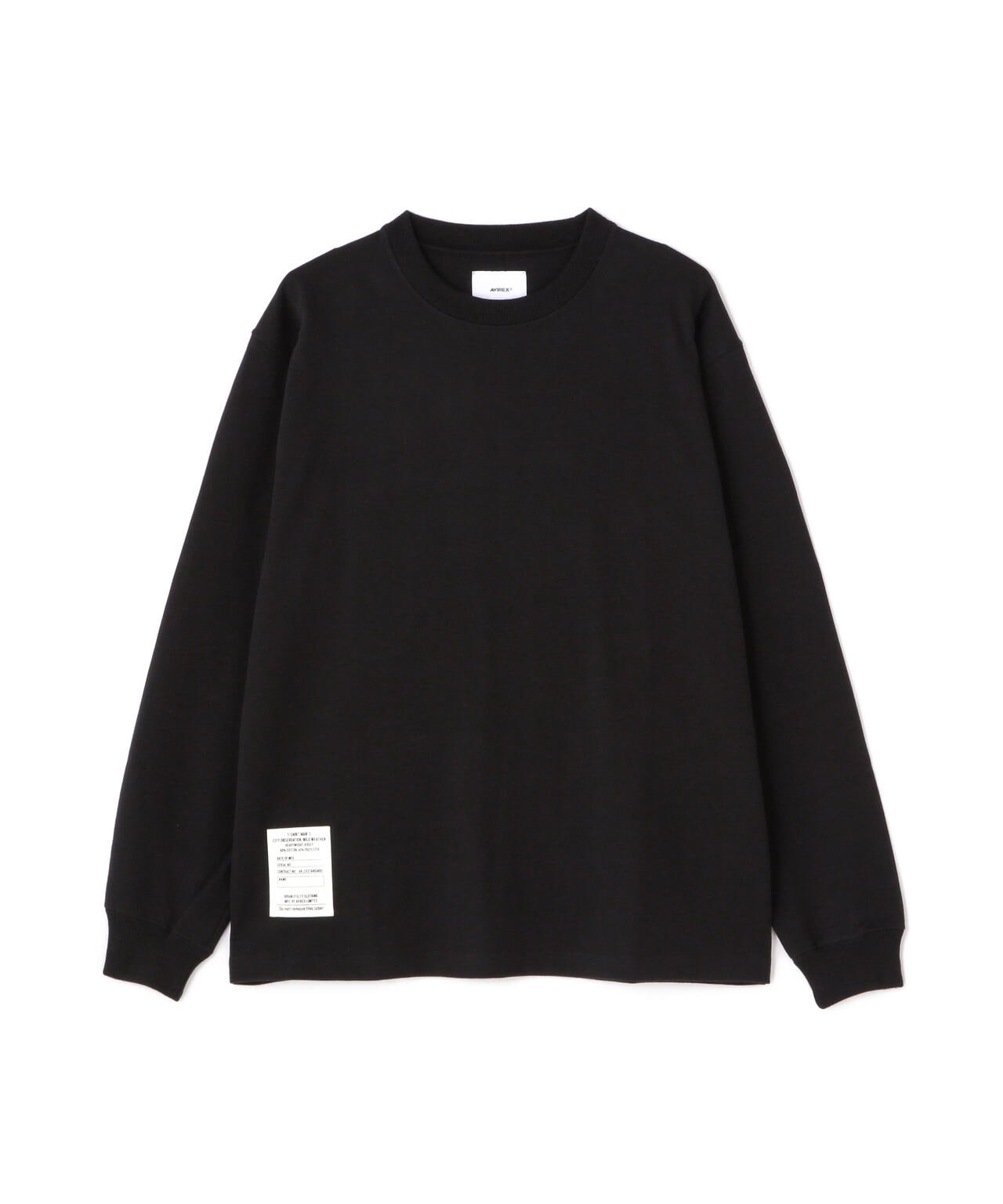 BASIC HEAVY WEIGHT L/S T-SHIRT / ベーシック ヘビーウェイト 長袖 Tシャツ / AVIREX /