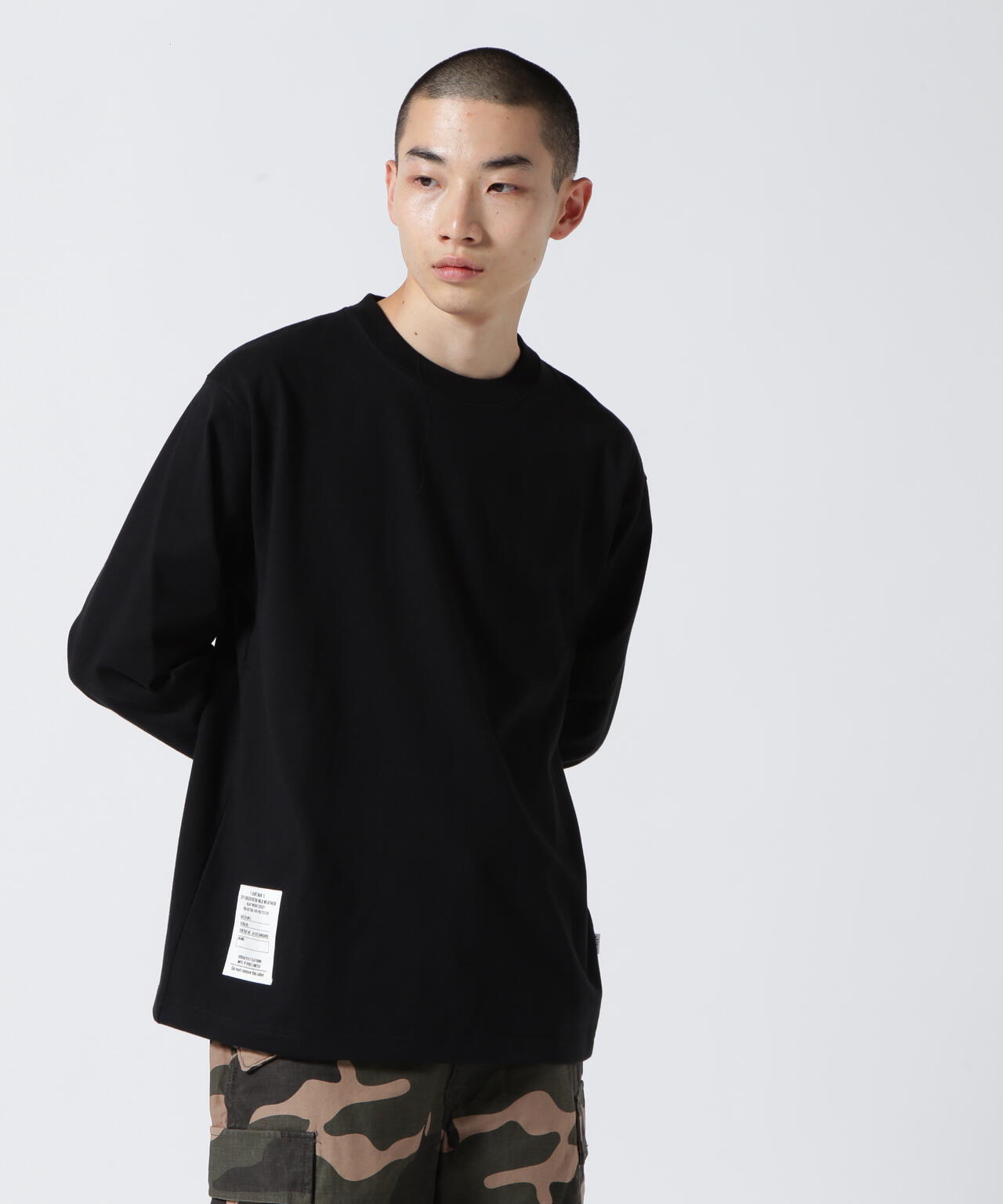 BASIC HEAVY WEIGHT L/S T-SHIRT / ベーシック ヘビーウェイト 長袖 T