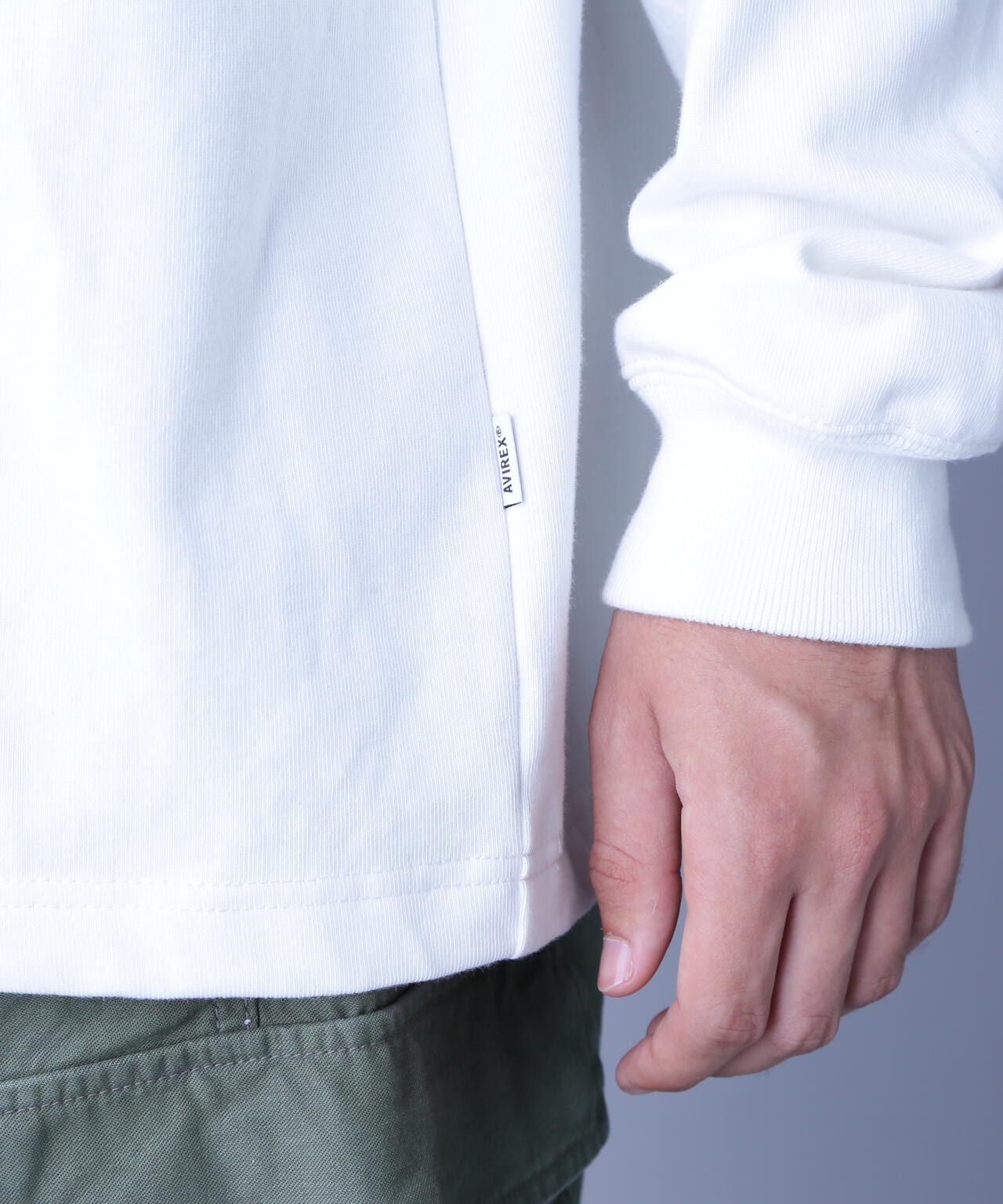 BASIC HEAVY WEIGHT L/S T-SHIRT / ベーシック ヘビーウェイト 長袖 Tシャツ / AVIREX /