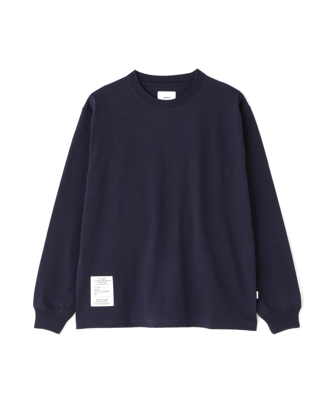 BASIC HEAVY WEIGHT L/S T-SHIRT / ベーシック ヘビーウェイト 長袖 Tシャツ / AVIREX /