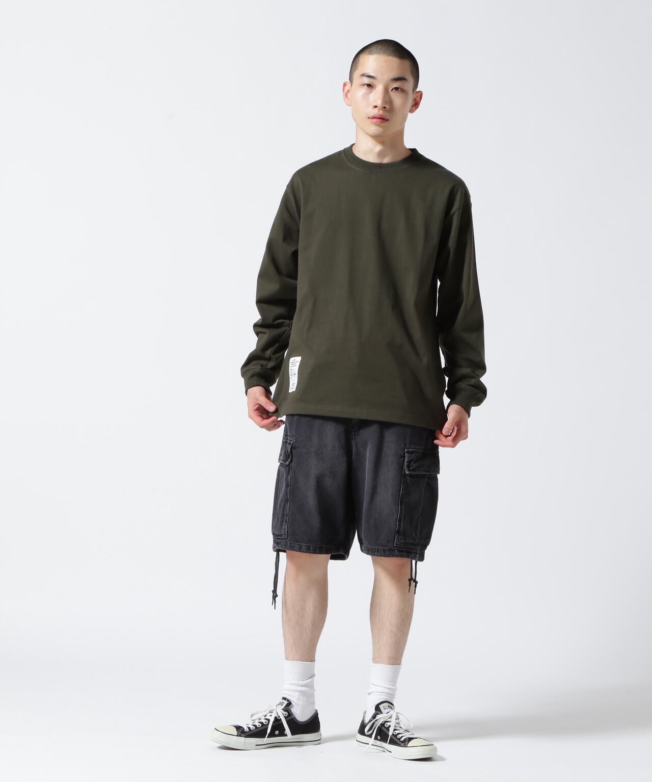 BASIC HEAVY WEIGHT L/S T-SHIRT / ベーシック ヘビーウェイト 長袖 Tシャツ / AVIREX /