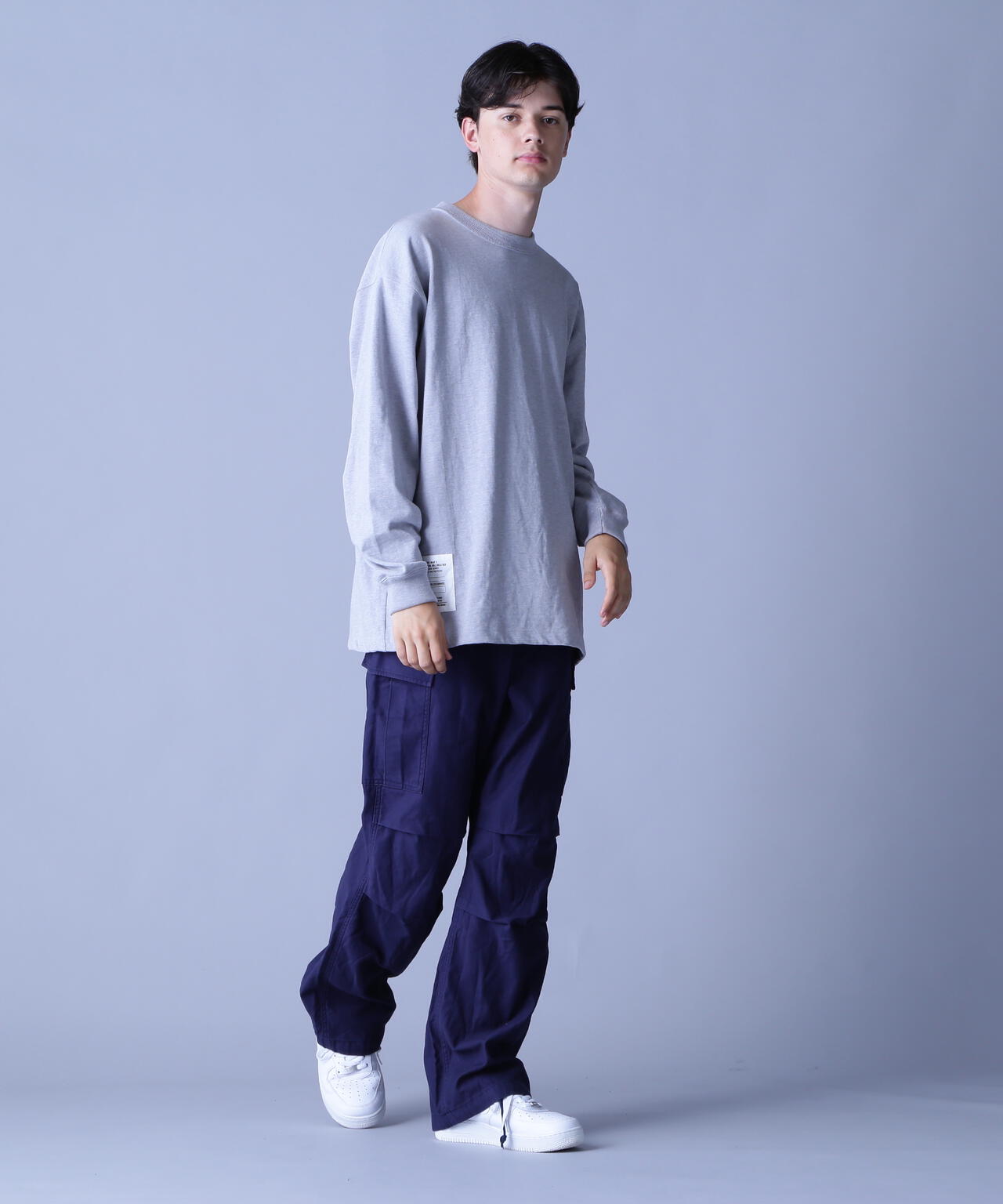 BASIC HEAVY WEIGHT L/S T-SHIRT / ベーシック ヘビーウェイト 長袖 Tシャツ / AVIREX /