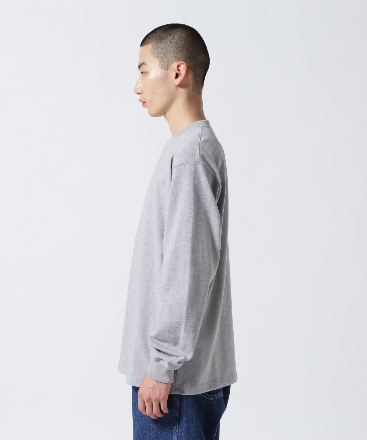 BASIC HEAVY WEIGHT L/S T-SHIRT / ベーシック ヘビーウェイト 長袖 Tシャツ / AVIREX /