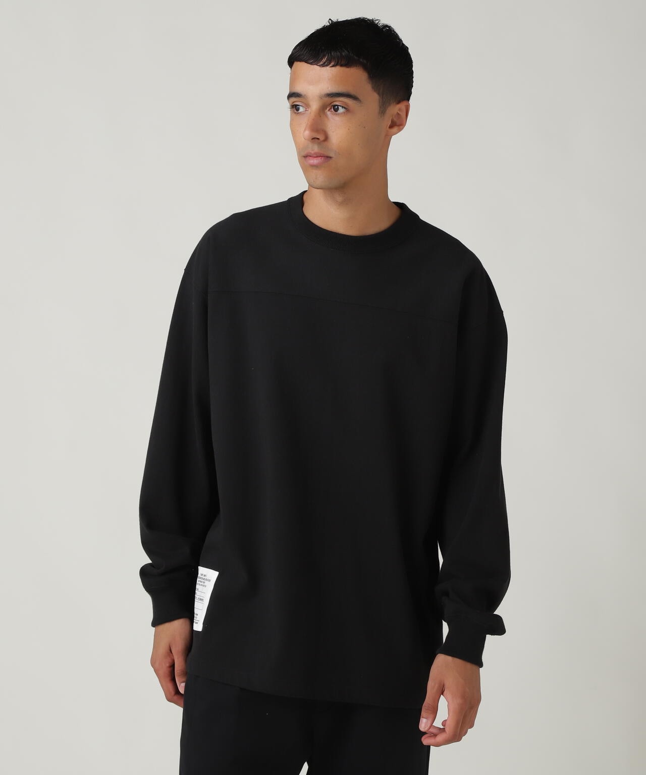 BASIC HEAVYWEIGHT L/S FOOTBALL T-SHIRT / ベーシック ヘビーウェイト 長袖 フットボール Tシャツ 