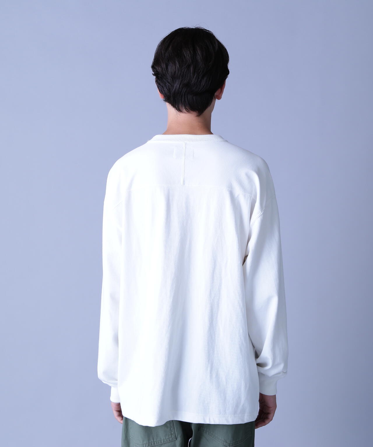 BASIC HEAVYWEIGHT L/S FOOTBALL T-SHIRT / ベーシック ヘビーウェイト 長袖 フットボール Tシャツ 