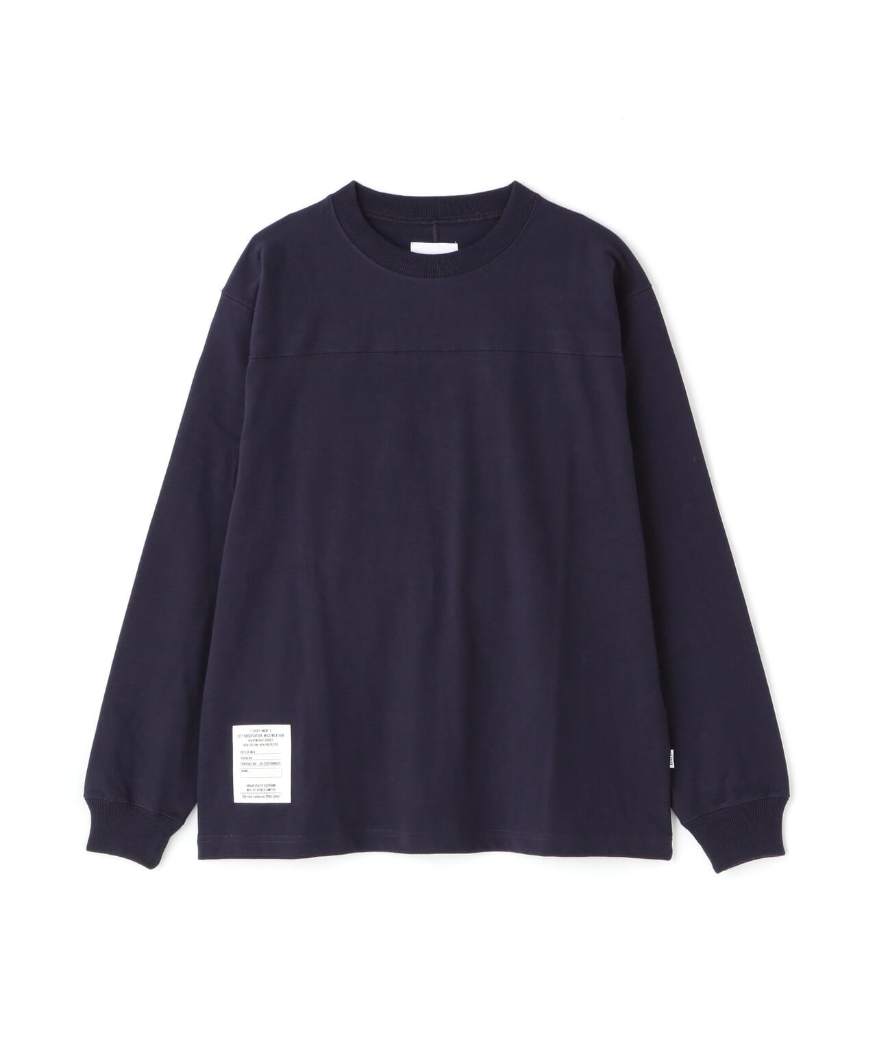 BASIC HEAVYWEIGHT L/S FOOTBALL T-SHIRT / ベーシック ヘビーウェイト 長袖 フットボール Tシャツ 