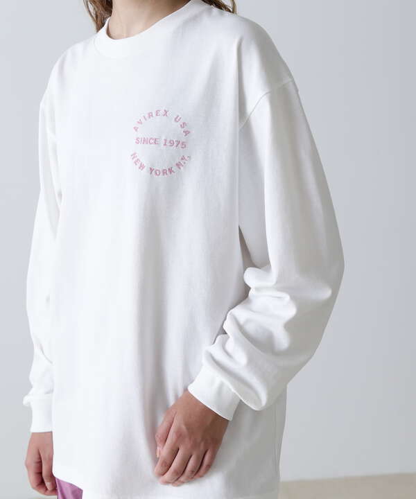 《直営店限定》L/S VARSITY LOGO T-SHIRT/ バーシティロゴTシャツ