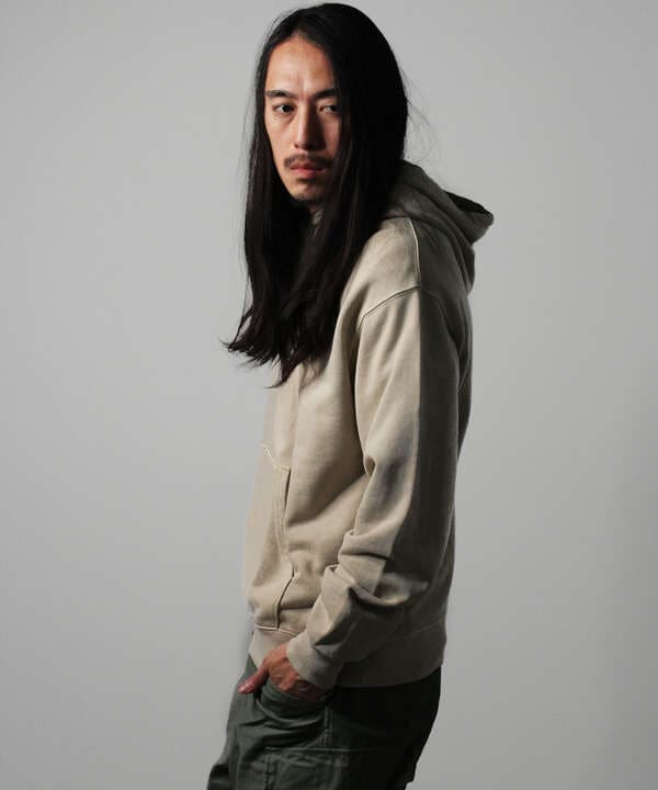 《DAILY/デイリー》FADE WASH PULL OVER PARKA / フェード ウォッシュ プルオーバー パーカー