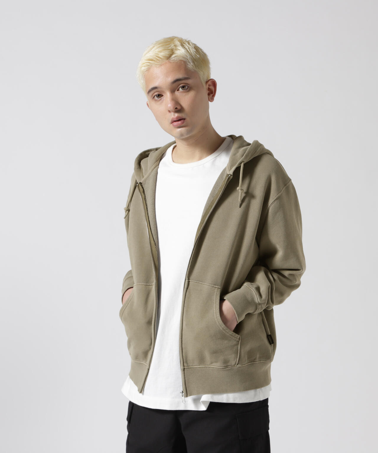 DAILY/デイリー》FADE WASH ZIP UP PARKA / フェード ウォッシュ ...