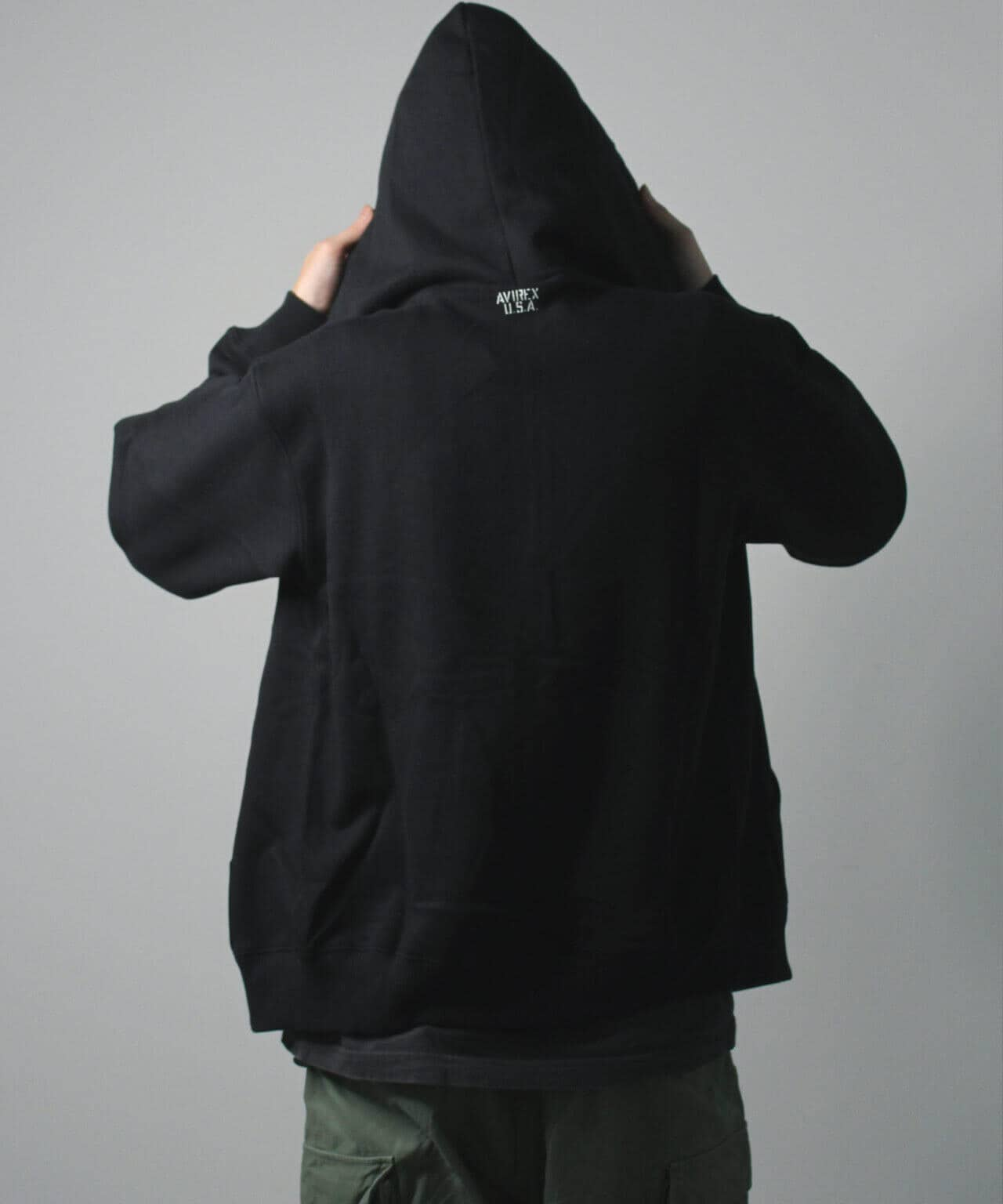 DAILY/デイリー】ZIP UP SWEAT PARKA / ジップアップ スウェット