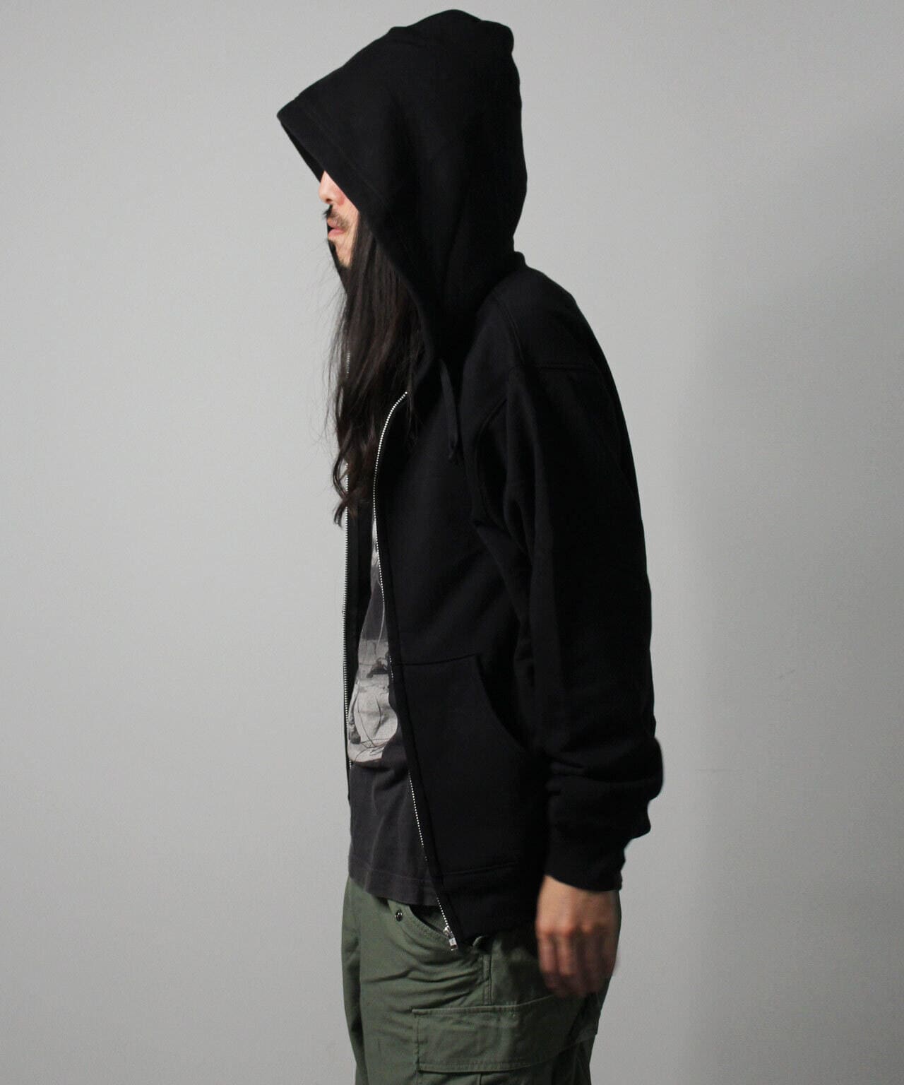 DAILY/デイリー】ZIP UP SWEAT PARKA / ジップアップ スウェット