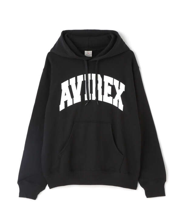 《DAILY/デイリー》PULLOVER SWEAT PARKA LOGO / プルオーバー スウェット パーカー ロゴ / AVIREX 