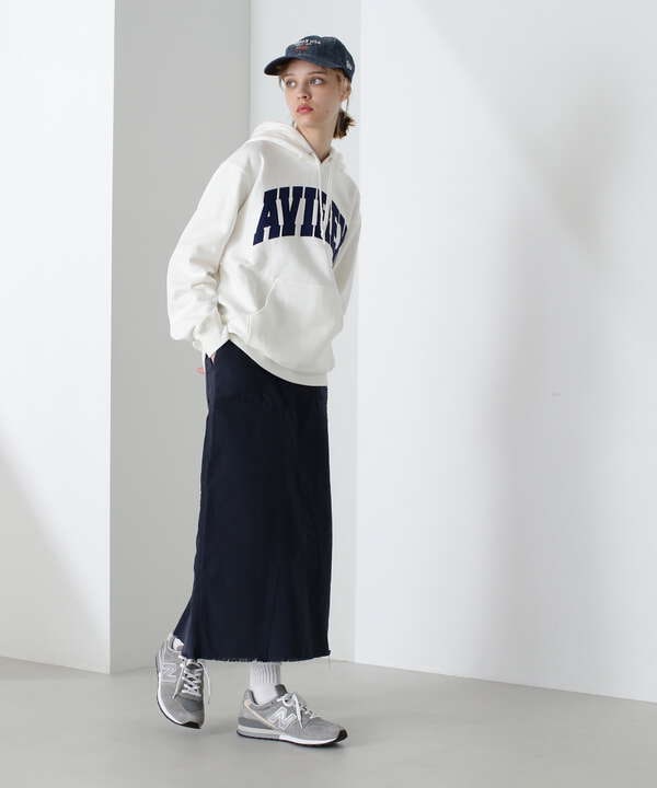 《DAILY/デイリー》PULLOVER SWEAT PARKA LOGO / プルオーバー スウェット パーカー ロゴ / AVIREX 