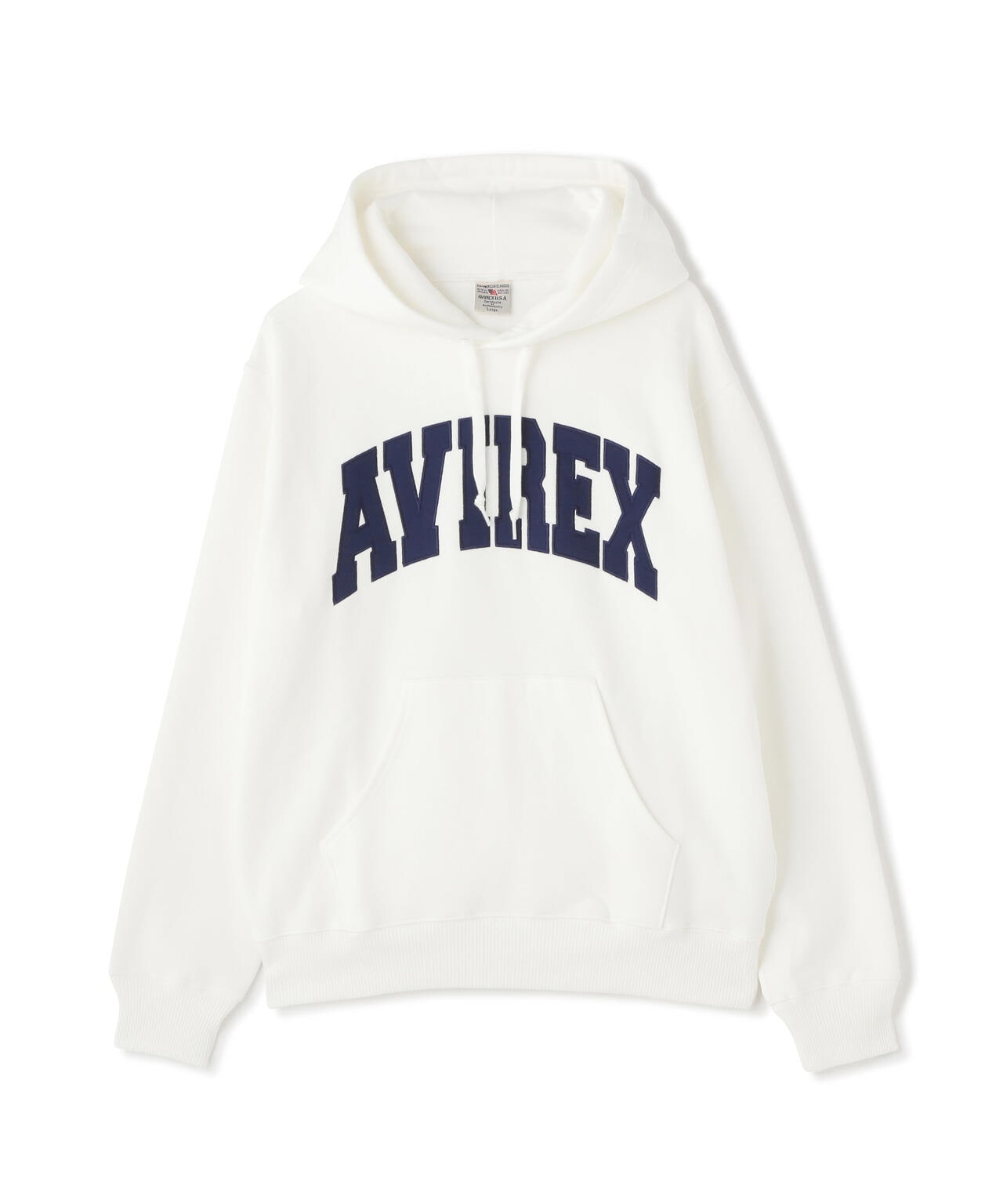 《DAILY/デイリー》PULLOVER SWEAT PARKA LOGO / プルオーバー スウェット パーカー ロゴ / AVIREX 