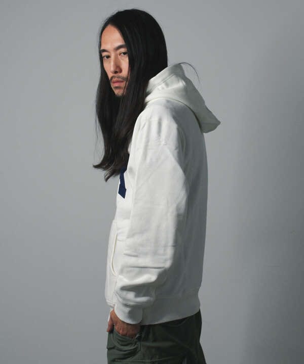 《DAILY/デイリー》PULLOVER SWEAT PARKA LOGO / プルオーバー スウェット パーカー ロゴ / AVIREX 