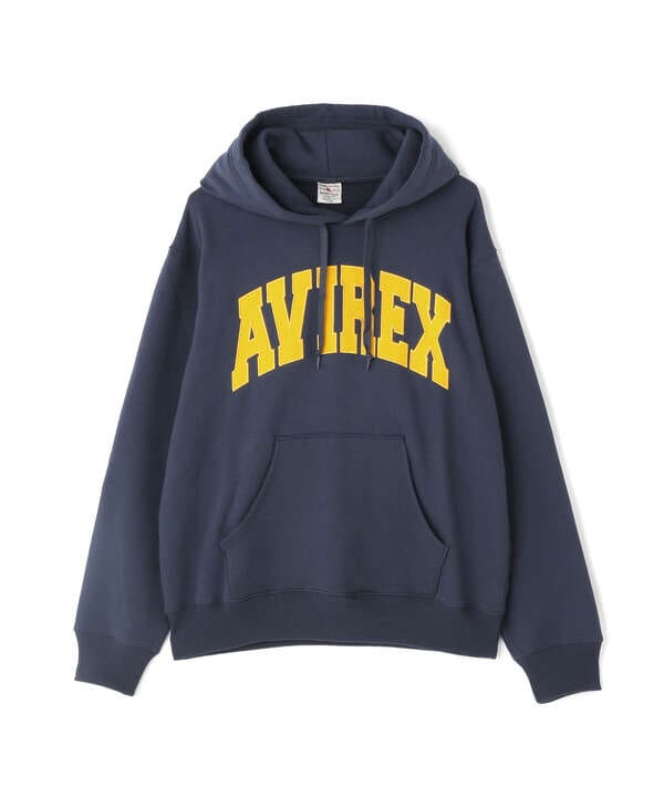 《DAILY/デイリー》PULLOVER SWEAT PARKA LOGO / プルオーバー スウェット パーカー ロゴ / AVIREX 