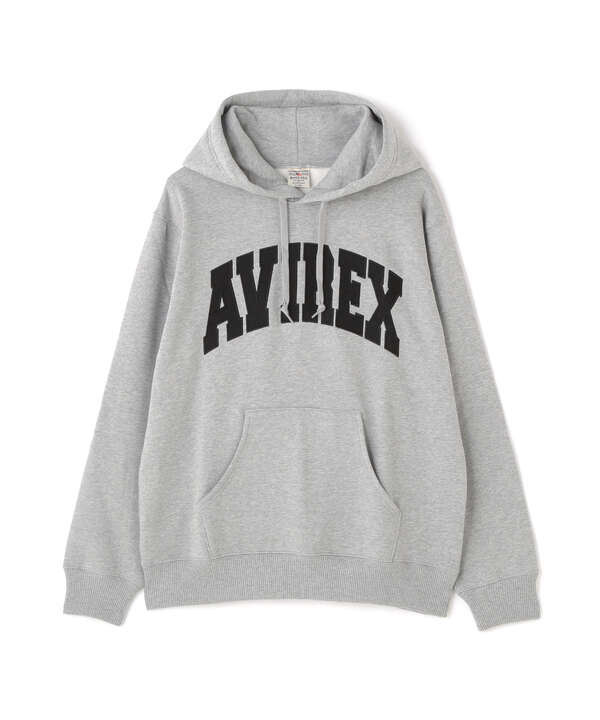 《DAILY/デイリー》PULLOVER SWEAT PARKA LOGO / プルオーバー スウェット パーカー ロゴ / AVIREX 